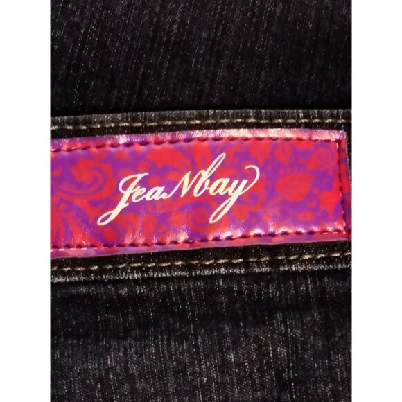 Jeanbay Embellished Denim Jeans With Intricate Back Pocket Design Plus Size 22W - Picture 6 of 7